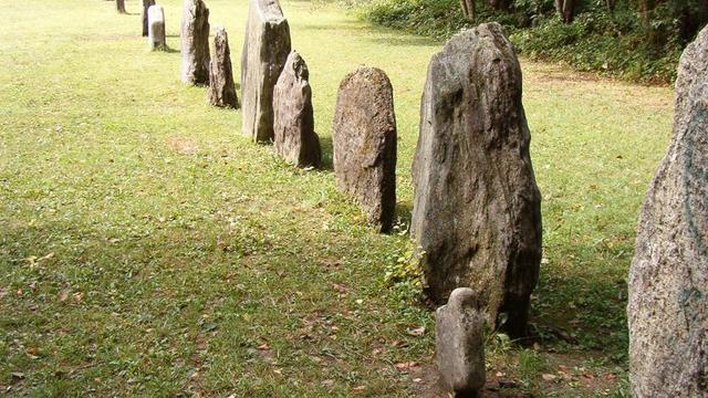 Les menhirs de Clendy à Yverdon-les-Bains. [flickr.com - clare_and_ben]