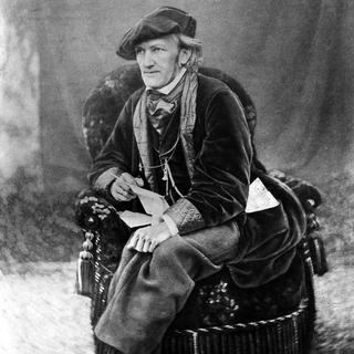 Portrait de Richard Wagner en 1868. [Leemage]