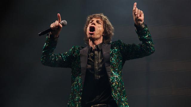 Mick Jagger au Glastonbury Festival en juin 2013. [Andrew Cowie]