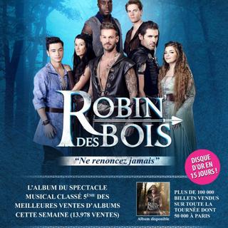 L'affiche du spectacle musical "Robin des Bois". [EMI]