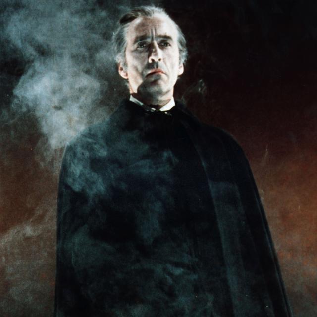 Christopher Lee dans "Dracula Has Risen From The Grave" (1968). [Hammer/The Kobal Collection/AFP]