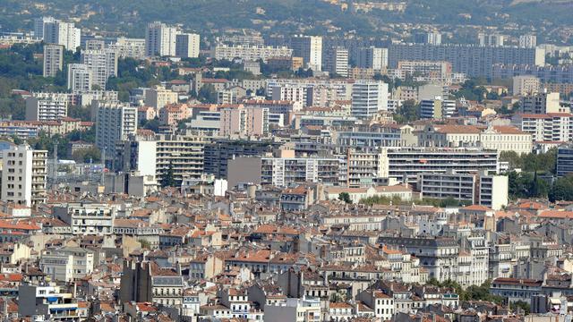 Vue générale des quartiers nord de Marseille. [Gérard Julien]