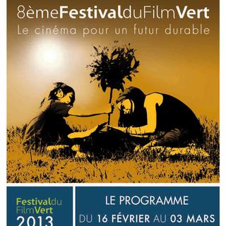 Affiche de la 8e éditions du Festival du Film Vert. [festivaldufilmvert.ch]