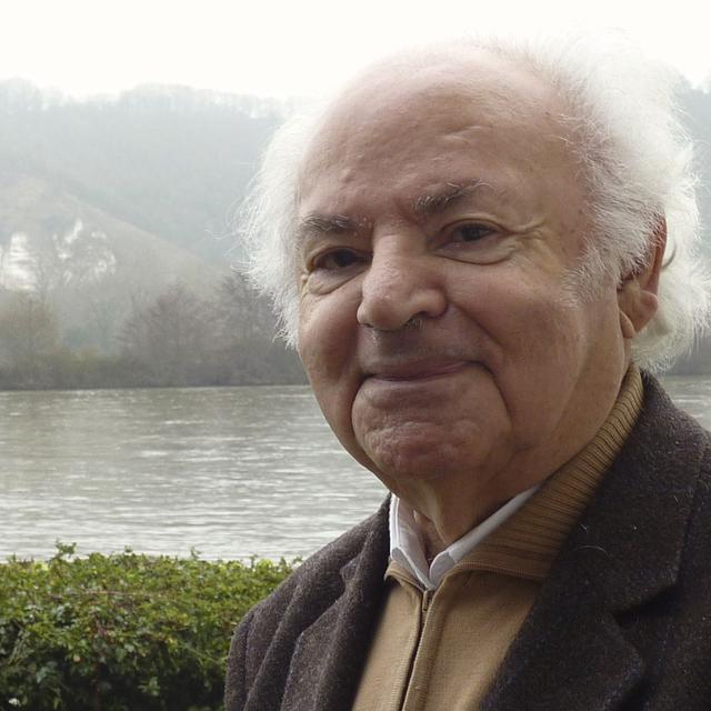 Le philosophe français Robert Misrahi, en 2013. [Charles Sigel]