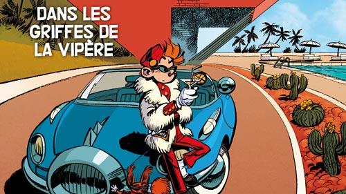 La couverture de "Dans les griffes de la vipère". [Dupuis]