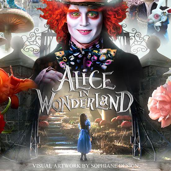 L'affiche de "Alice au Pays des Merveilles". [Walt Disney]