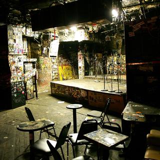 La scène du légendaire club CBGB de New York. [Getty Images/AFP - Scott Gries]