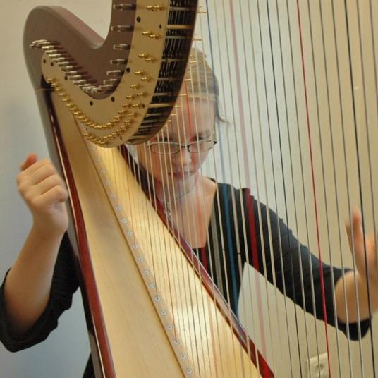 Tjasha Gafner au 1er tour du Concours Lily Laskine à Paris en 2011. [tjashagafner.com]