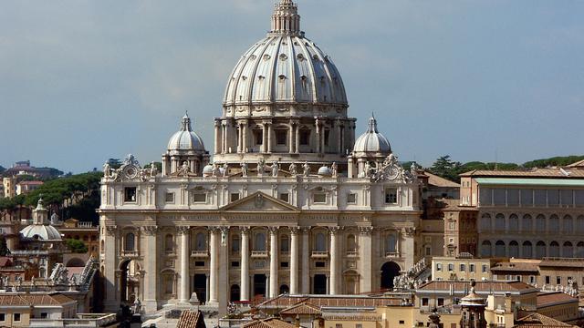 Basilique St Pierre à Rome. [PD - Wolfgang Stuck]