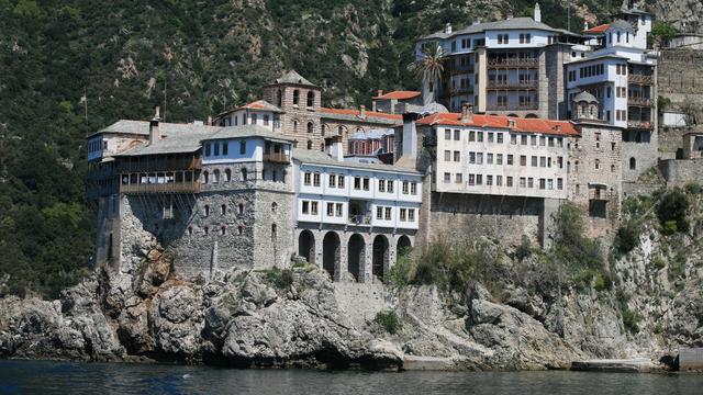 Monastère du mont Athos, en Grèce. [Photo non stop / AFP - Godong]