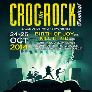 L'affiche de Croc The Rock 2014. [croctherock.ch]