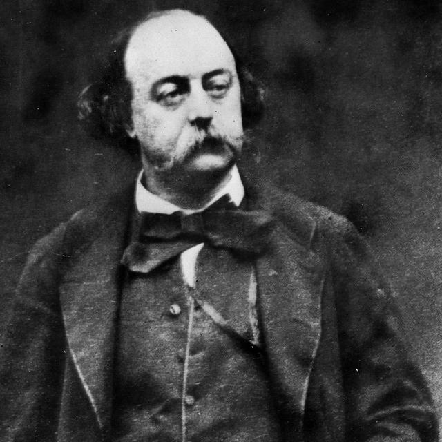 L'écrivain français Gustave Flaubert vers 1900. [Roger_Viollet]