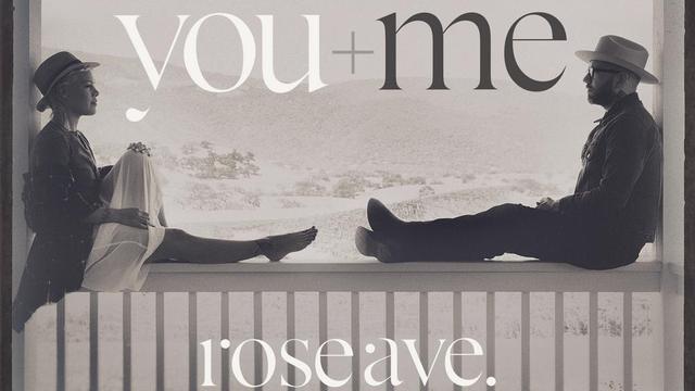 La cover de l'album "Rose ave.", de You+Me (Pink et Dallas Green). [DR]