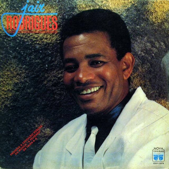 Jair Rodrigues sur la pochette d'un album. [nova copacabana]