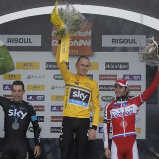 Le gagnant du Critérium du Dauphiné 2013, Christopher Froome. [Laurent Cipriani]