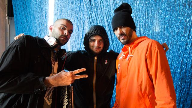 Casseurs Flowters. DJ Pone, Orelsan et Gringe. [Anne Bichsel]