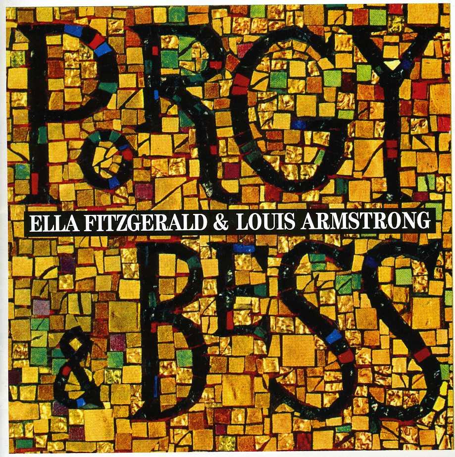 Pochette de l'album "Porgy & Bess" d'Ella Fitzgerald et Louis Armstrong. [Verve]