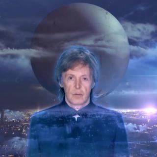 Paul McCartney dans la vidéo "Hope For The Future". [Activision Bungie Concord Music]