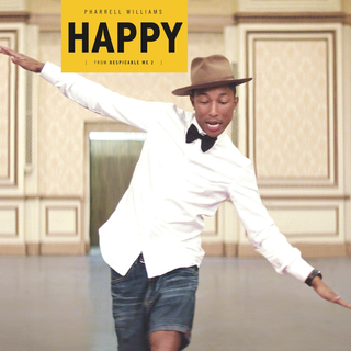 La pochette de "Happy", de Pharrell Williams. [Sony Music Entertainment]