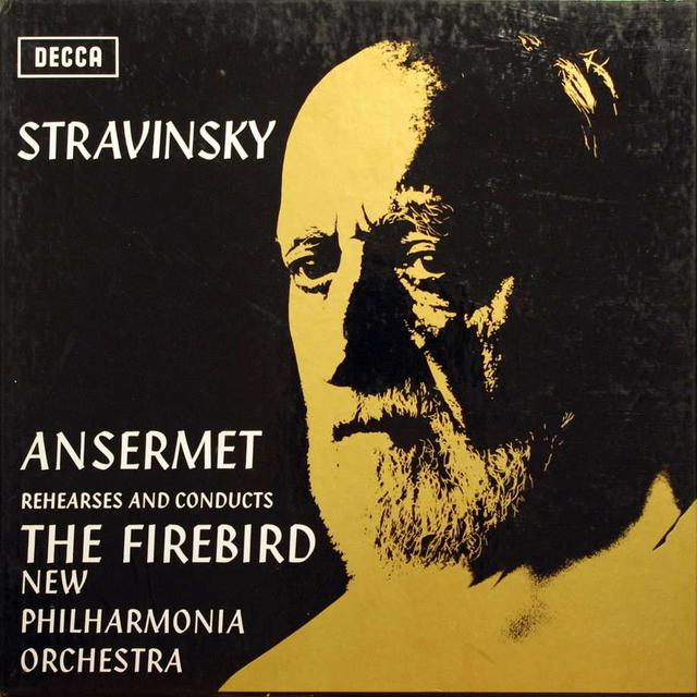La pochette de "The Firebird" de Stravinsky. [Decca]