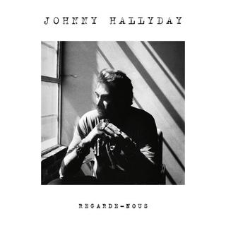 Pochette du single "Regarde-nous" de Johnny Hallyday. [Warner]