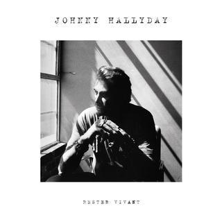 La pochette de l'album "Rester Vivant" de Johnny Hallyday. [Warner]