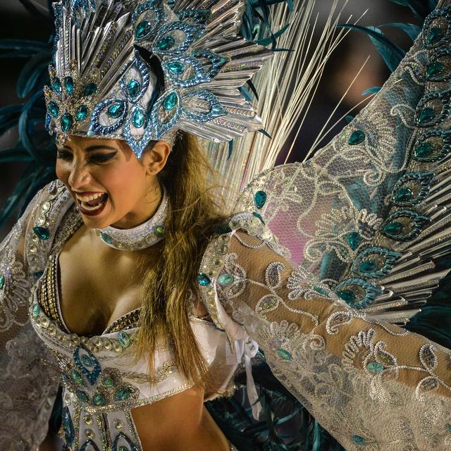 Dans l'ambiance du carnaval de Rio! [AFP - Yasuyoshi Chiba]