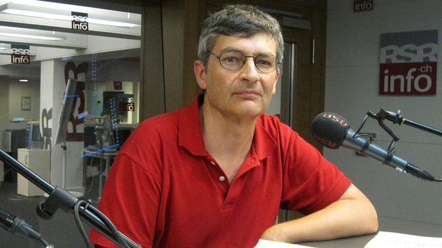 Jacques Mirenowicz, rédacteur en chef de la "Revue durable". [Caroline Dumoulin]