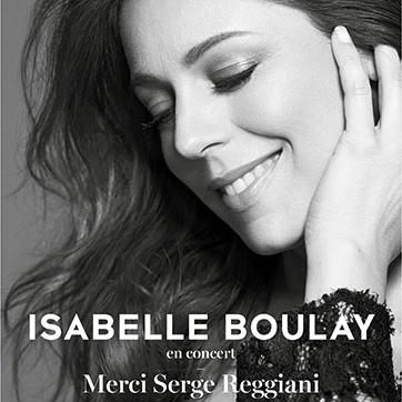 L'affiche du concert d'Isabelle Boulay.