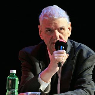 Daniel Brélaz à "L'Agence" le 23 mars 2014. [Cécile Möller]