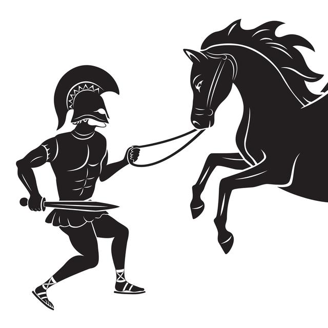 Pégase, le cheval le plus célèbre de la mythologie grecque. [Vasiliy Voropaev]