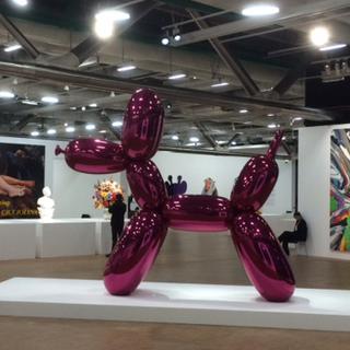 Une vue de l'exposition de Jeff Koons au Centre Pompidou, à Paris. [RTS - Michel Masserey]