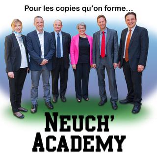 Neuch’ Academy (Photomontage) [Sandro Campardo (Keystone) - Pascal Bernheim]