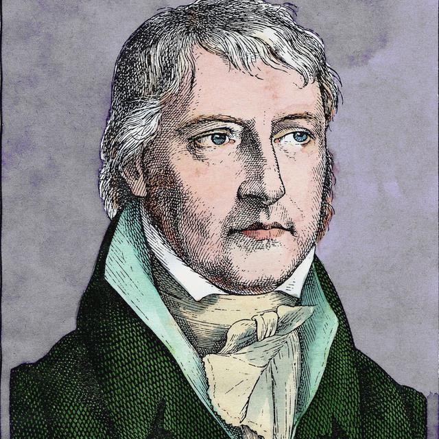 Georg Wilhelm Friedrich Hegel (1770 - 1831), philosophe allemand. [Leemage / AFP]