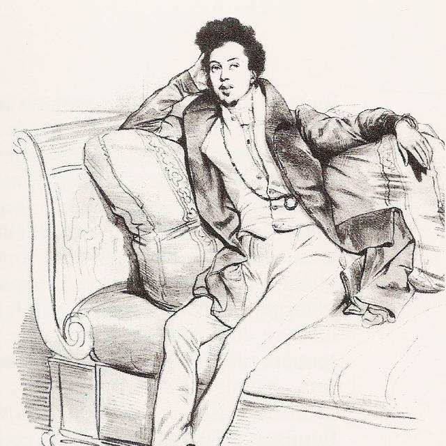 Alexandre Dumas vers 1829. [Wikipédia]