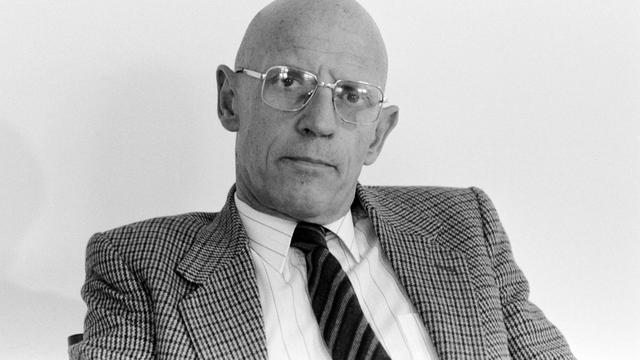 Michel Foucault, Paris 1984. [Michèle Bancilhon]