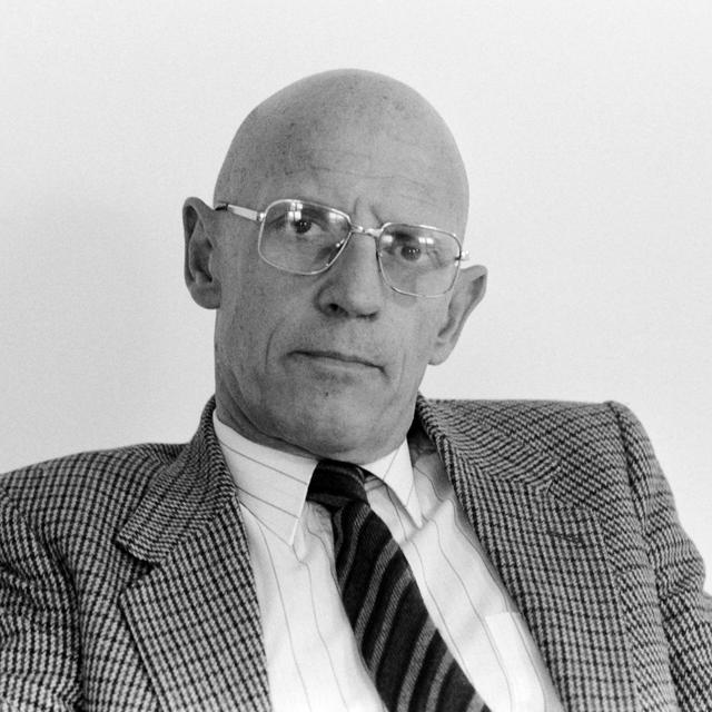 Michel Foucault, Paris 1984. [Michèle Bancilhon]