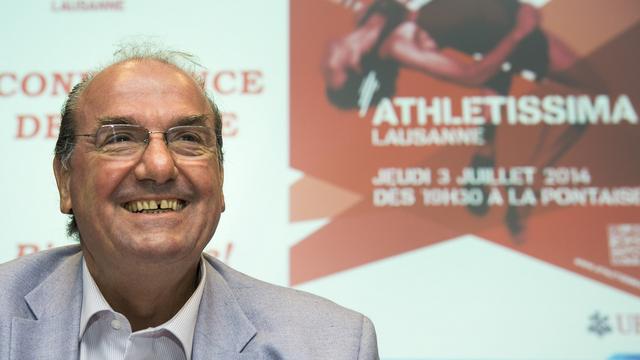 Jacky Delapierre, directeur d'Athletissima. [Jean-Christophe Bott]