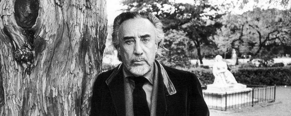 Romain Gary (1914-1980), écrivain français. Paris, 2 mai 1974. [AFP /  Jean-Régis Roustan / Roger-Viollet]