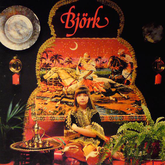 Le premier album de Björk, sorti en 1977. [Fálkinn]
