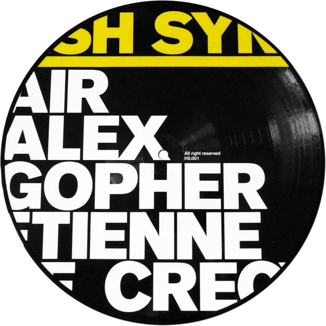 La pochette du vinyle "Ash Sync: Air, Alex Gopher, Etienne de Crécy". [Revolvair]