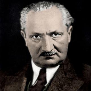 Martin Heidegger (1889-1976), philosophe allemand. [Costa / Leemage / AFP]