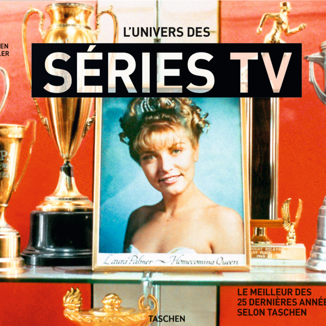 La couverture de "L'Univers des séries télé" aux éditions Taschen. [taschen.com]