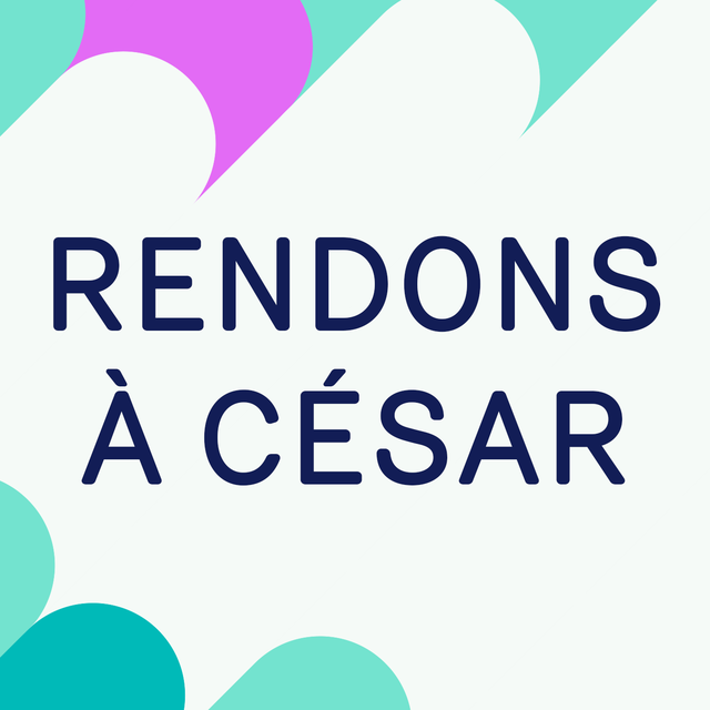 Logo Rendons à César [RTS]