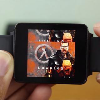 Et oui! On peut jouer à "Half-Life" sur sa Smartwatch. [DR]