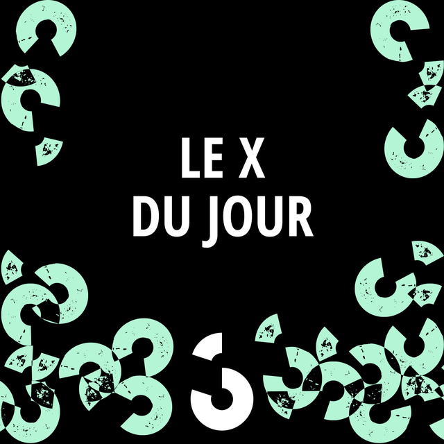 Logo Le X du jour [RTS]