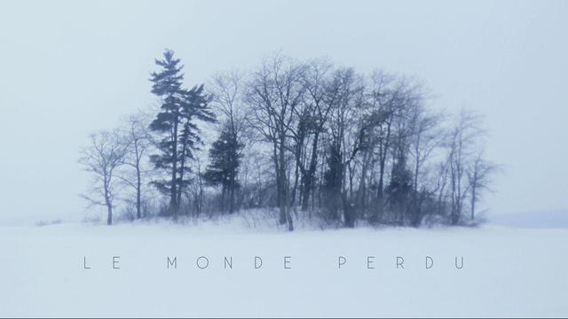 Pochette de l'album "Le monde perdu" de Daran. [Le Mouvement des Marées]