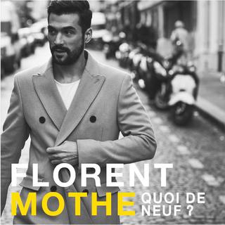Pochette du single "Quoi de neuf?" de Florent Mothe. [Warner]