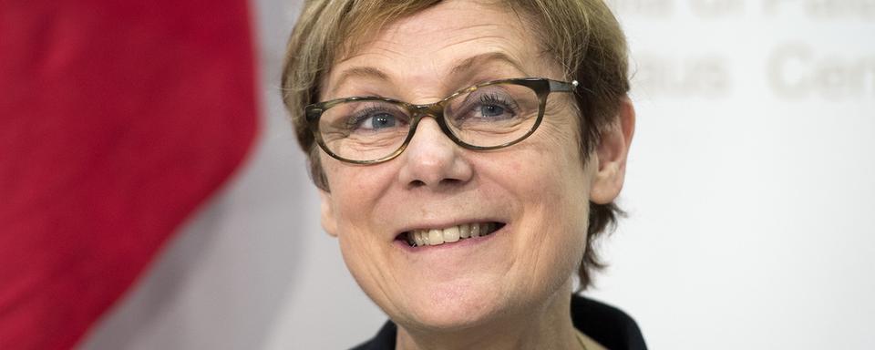 Martine Brunschwig Graf, présidente de la Commission fédérale contre le racisme. [Keystone - Peter Schneider]