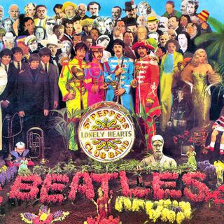 La cover de "Sgt Pepper's" des Beatles. [DR]